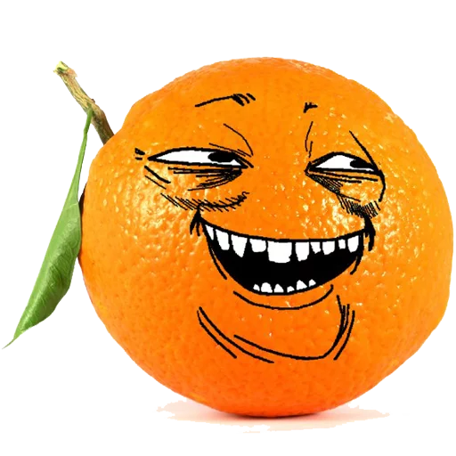 Стикер из набора yobaisreal для Телеграм: Статические 🍊