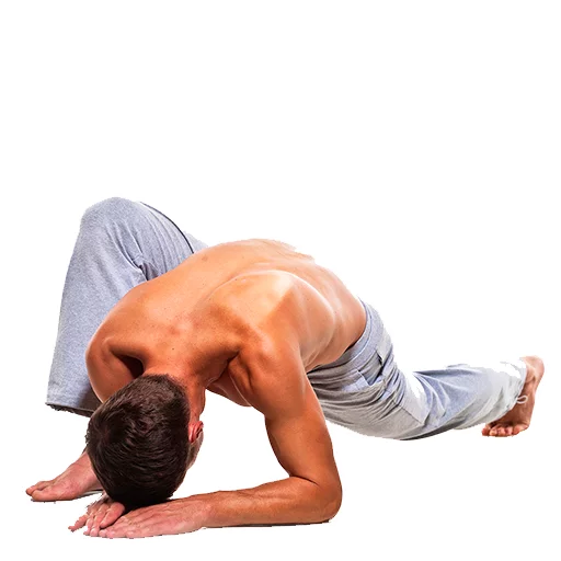 Стикер из набора Yoga @stickersb2b для Телеграм: Анимированные, Статические 😃