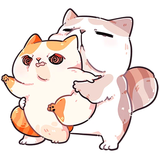Стикер из набора @Premium_Stikers | Йогурт и Фасолька Без Текста для Телеграм: Анимированные, Статические 😠