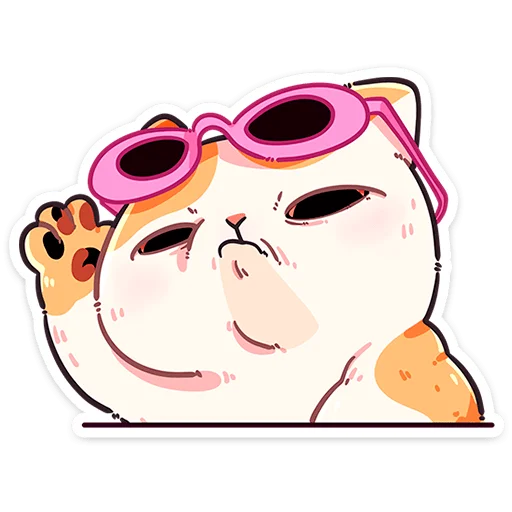 Стикер из набора @Premium_Stikers | Йогурт и Фасолька для Телеграм: Анимированные, Статические 👋