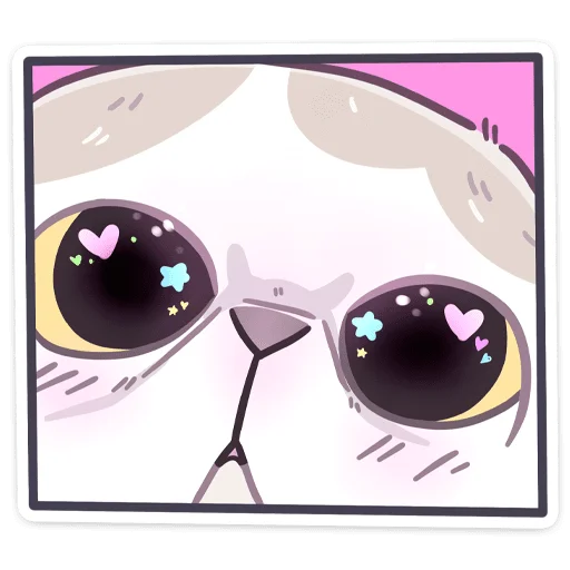 Стикер из набора Йогурт без текста @stickers_vk для Телеграм: Статические 🤩