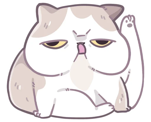Стикер из набора Йогурт без текста @stickers_vk для Телеграм: Статические 👋