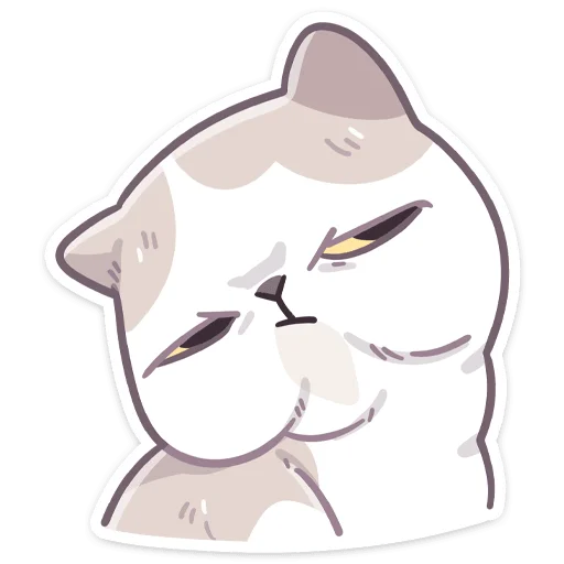 Стикер из набора Йогурт без текста @stickers_vk для Телеграм: Статические 🤨