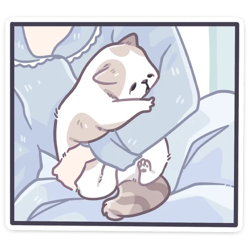 Стикер из набора Йогурт без текста @stickers_vk для Телеграм: Статические 🤗
