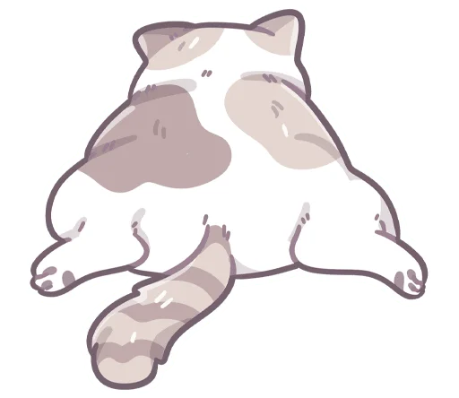 Стикер из набора Йогурт без текста @stickers_vk для Телеграм: Статические 🍑