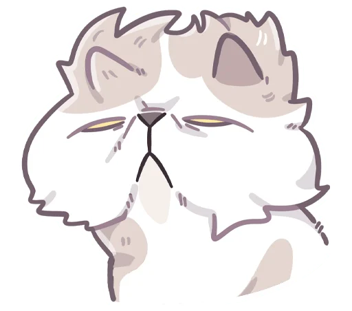 Стикер из набора Йогурт без текста @stickers_vk для Телеграм: Статические 😶