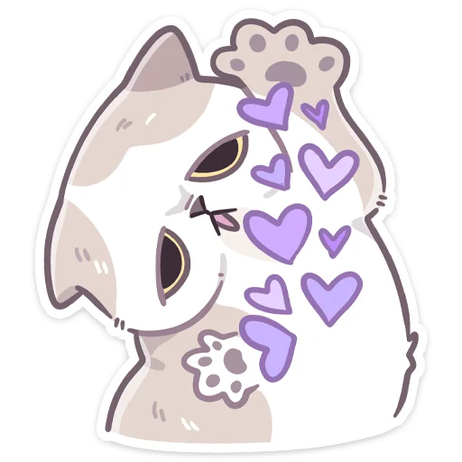 Стикер из набора Йогурт без текста @stickers_vk для Телеграм: Статические 🥰