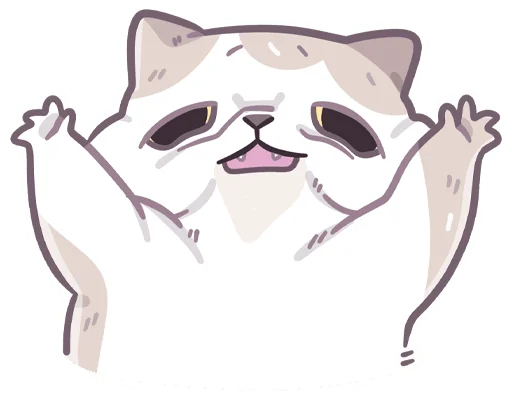 Стикер из набора Йогурт без текста @stickers_vk для Телеграм: Статические ☺