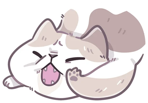 Стикер из набора Йогурт без текста @stickers_vk для Телеграм: Статические 😂