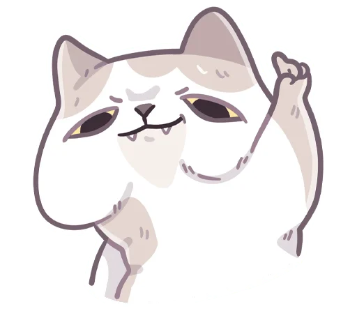 Стикер из набора Йогурт без текста @stickers_vk для Телеграм: Статические 😤