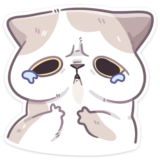 Стикер из набора Йогурт без текста @stickers_vk для Телеграм: Статические 😥