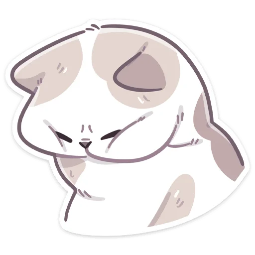 Стикер из набора Йогурт без текста @stickers_vk для Телеграм: Статические 😣
