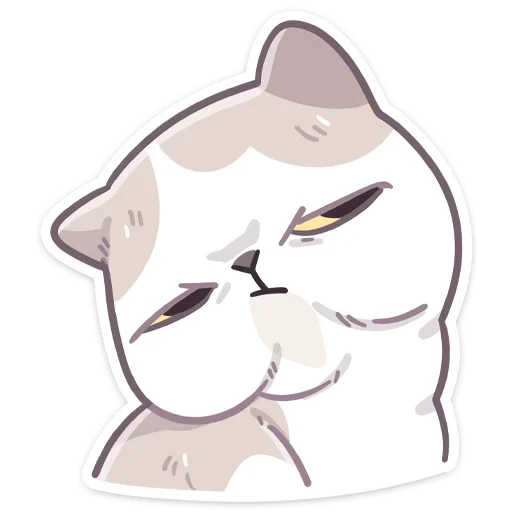 Стикер из набора Йогурт (@TgSticker) для Телеграм: Статические 🤨