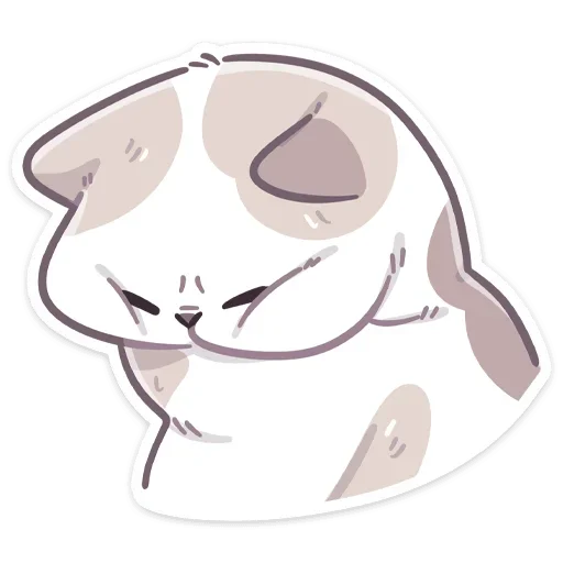 Стикер из набора Йогурт (@TgSticker) для Телеграм: Статические 😣
