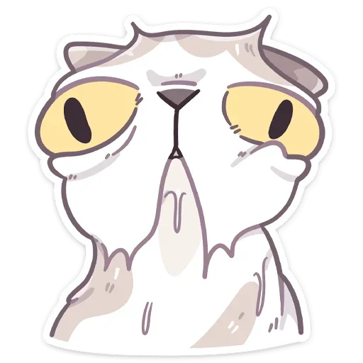 Стикер из набора Йогурт (@TgSticker) для Телеграм: Статические 🙄