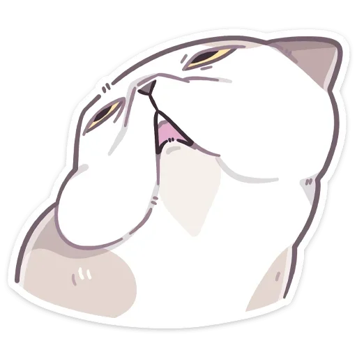 Стикер из набора Йогурт (@TgSticker) для Телеграм: Статические 🤨