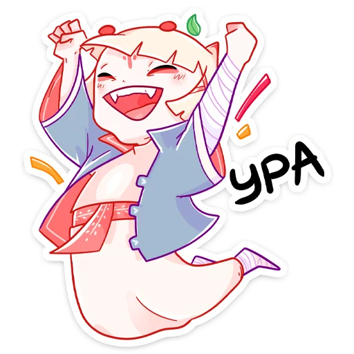 Стикер из набора Ёка :: @stickroom для Телеграм: Статические 🥳