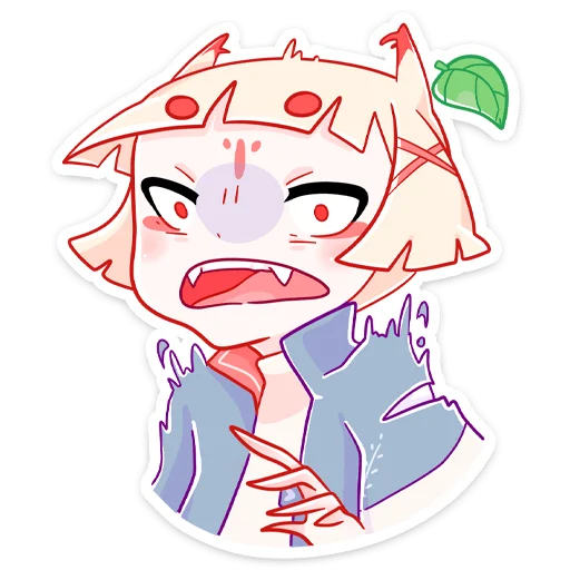 Стикер из набора Ёка :: @stickroom для Телеграм: Статические 😦