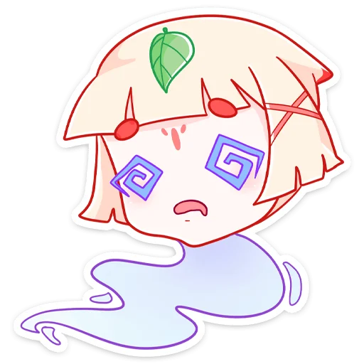 Стикер из набора Ёка :: @stickroom для Телеграм: Статические 😵