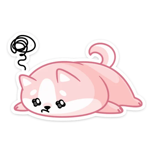 Стикер из набора Йоши и Рики | @Premium_Stikers для Телеграм: Анимированные, Статические 😔