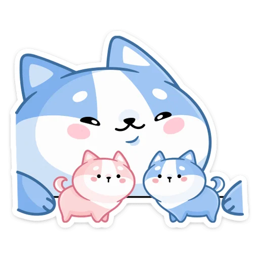 Стикер из набора Йоши и Рики | @Premium_Stikers для Телеграм: Анимированные, Статические 😏