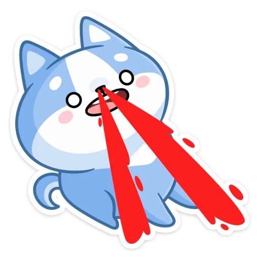 Стикер из набора Йоши и Рики | @Premium_Stikers для Телеграм: Анимированные, Статические 😵