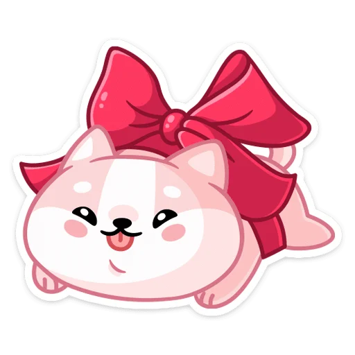 Стикер из набора Йоши и Рики | @Premium_Stikers для Телеграм: Анимированные, Статические 🎀