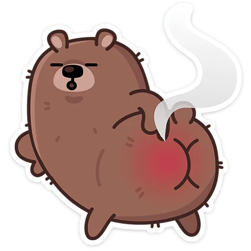 Стикер из набора Миша, ты опять? | @Premium_Stikers для Телеграм: Анимированные, Статические 🍑