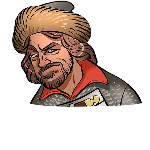 Стикер из набора @Premium_Stikers | Юрий Милославский Без Текста для Телеграм: Анимированные, Статические 🤨