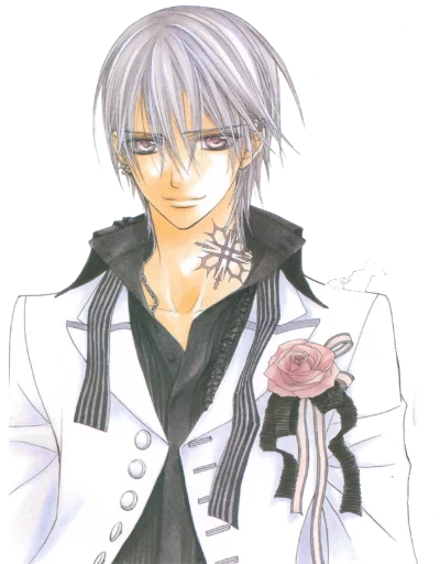 Стикерпак Vampire Knight(Zero) для Телеграм: Статические