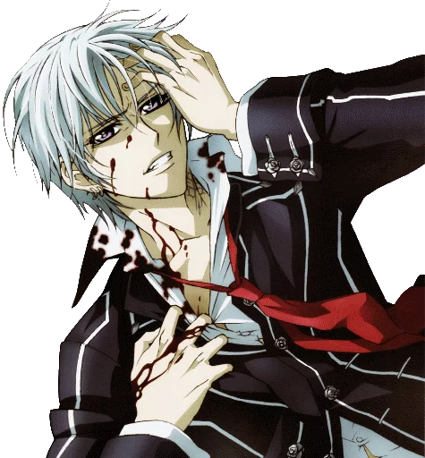 Стикер из набора Vampire Knight(Zero) для Телеграм: Статические 😁