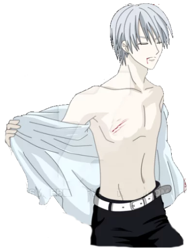 Стикер из набора Vampire Knight(Zero) для Телеграм: Статические 🛀