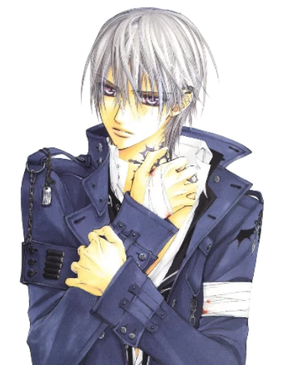Стикер из набора Vampire Knight(Zero) для Телеграм: Статические ❄