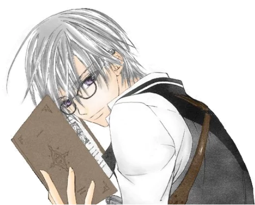 Стикер из набора Vampire Knight(Zero) для Телеграм: Статические 📖
