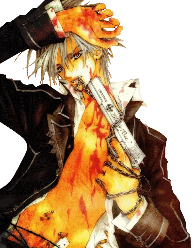 Стикер из набора Vampire Knight(Zero) для Телеграм: Статические 😑