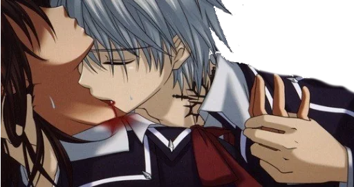 Стикер из набора Vampire Knight(Zero) для Телеграм: Статические 💘