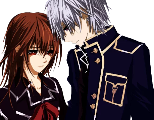 Стикер из набора Vampire Knight(Zero) для Телеграм: Статические 😣