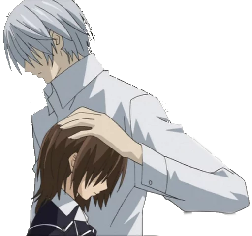 Стикер из набора Vampire Knight(Zero) для Телеграм: Статические 😐