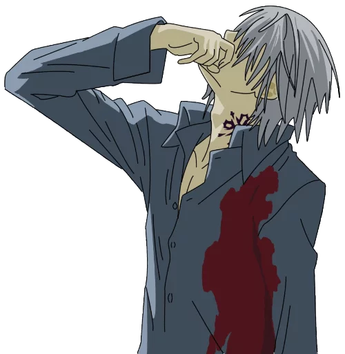 Стикер из набора Vampire Knight(Zero) для Телеграм: Статические 😤