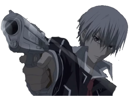 Стикер из набора Vampire Knight(Zero) для Телеграм: Статические 😠