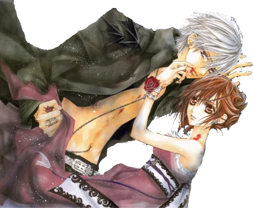 Стикер из набора Vampire Knight(Zero) для Телеграм: Статические 😴