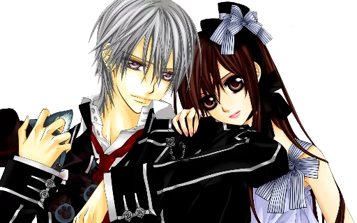 Стикер из набора Vampire Knight(Zero) для Телеграм: Статические 😌