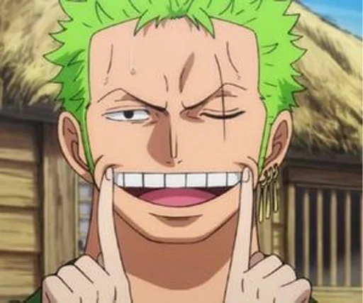 Стикерпак zoro для Телеграм: Статические