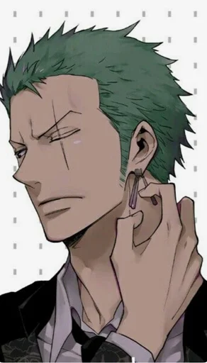 Стикер из набора zoro для Телеграм: Статические 😒