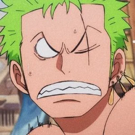 Стикер из набора zoro для Телеграм: Статические 😡