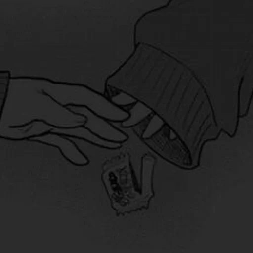 Стикер из набора брбррббр для Телеграм: Статические 🖤