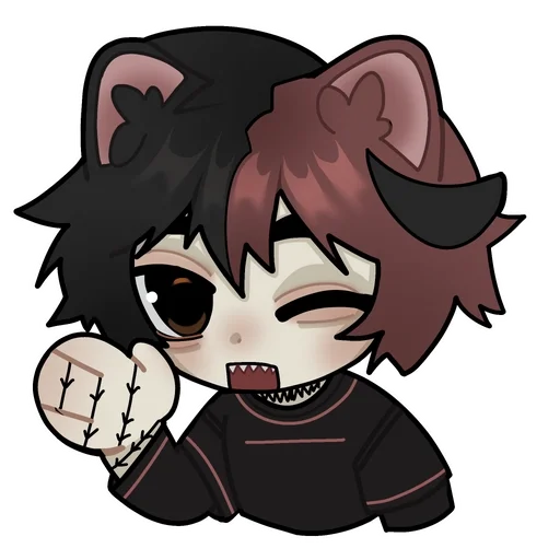 Стикер из набора zxcима @harunaqwe для Телеграм: Статические 👋