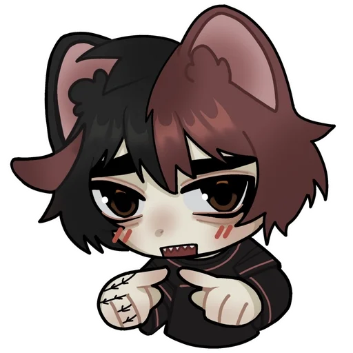 Стикер из набора zxcима @harunaqwe для Телеграм: Статические 🥺