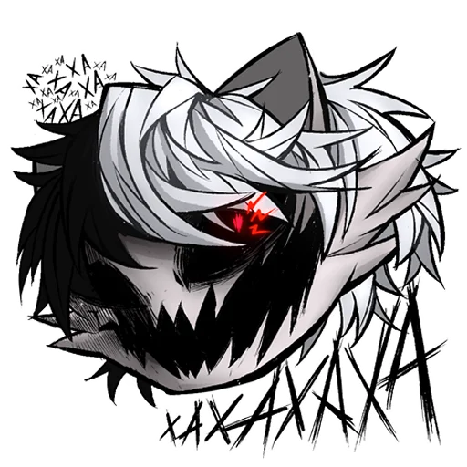 Стикер из набора ZXCURSED для Телеграм: Статические 🐱